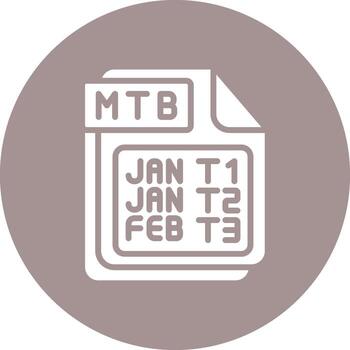 MTB Iconic Line Form vector