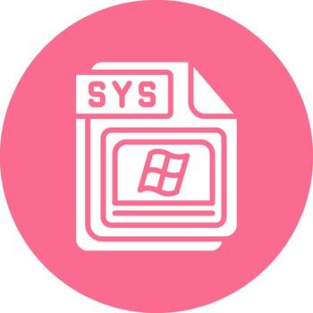 SYS Bold App Graphic vector