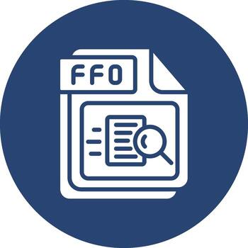 FFO Outlined Frame Object vector