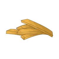Delicious Fries Illustration vector