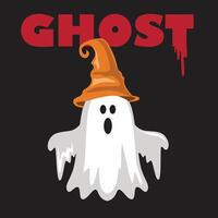 Halloween Ghost Illustration Collection of various scary and funny ghosts vector