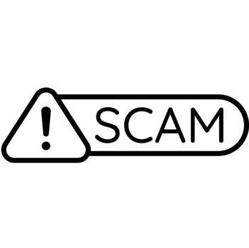 Do Not Click Warning vector