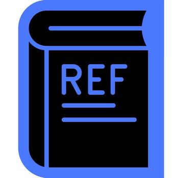 Reference Archive Icon vector