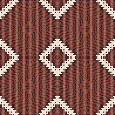 Pixel Ethnic Ethnic Design Pattern Drawingfolk Embroidery, Aztec Geometric Ornament Print. Design for Carpet, Wallpaper, Clothing, Wrapping, Fabric