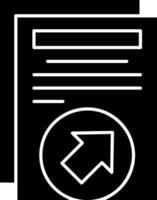 Shortcut Glyph Icons vector