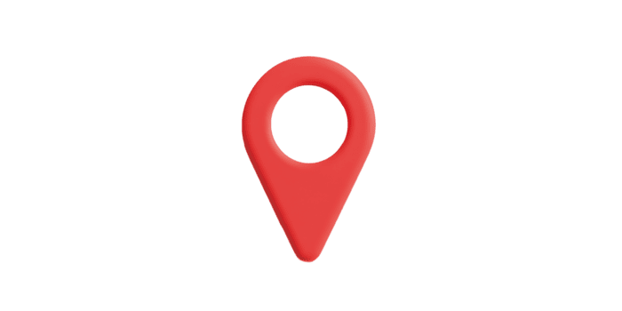 rood plaats pin icoon. symbool van navigatie en geolocatie in digitaal kaarten geïsoleerd Aan transparant achtergrond png