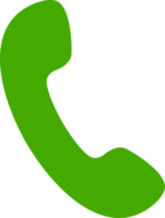 Green answer the phone png