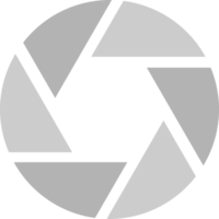 Gray shutter sign png