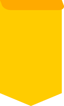 Yellow icon label ribbon tag png