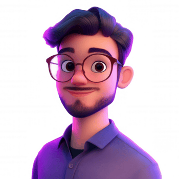 3d icona utente cartone animato alunno e occhiali, sorridente indossare in piedi nel 3d rendering, ideale per educativo design con trasparente sfondo png