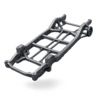 Automotive chassis frame for vehicle construction png