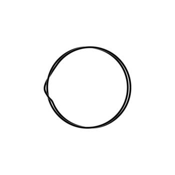 Artistic Circle Lines and Asymmetry Circle, Weaving Style, can use for Logo, Apps, Website, Contemporary Ornate, Frame Work, Copyspace, Icon, Symbol, Cover, etc. vector