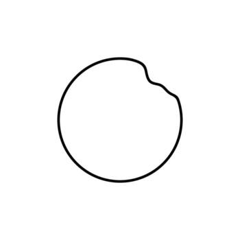 artístico redondo líneas, artístico redondo líneas forma, lata utilizar para logo gramo, aplicaciones, sitio web, contemporáneo florido, marco trabajar, espacio de copia, icono, símbolo, cubrir o gráfico diseño elemento. plano y editable vector