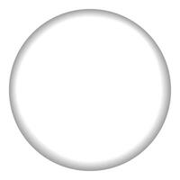 Circle with shadow inside Minimalistic Round Frame border Paper Cut Effect Copy space Template idea. Isolated illustration Paper Cut Shadows Cards Posters, leaflets, price tag, label decoration vector