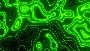 Green neon plasma VJ loop background animation video