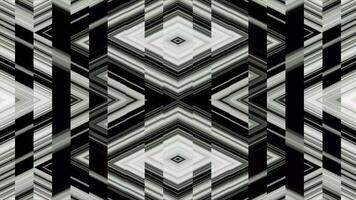 Noised grey kaleidoscope VJ loop background video