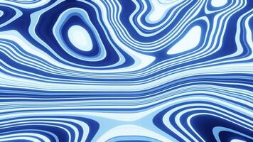 Blue Ice wave colored VJ loop background video
