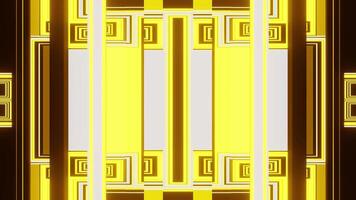 Golden animated background VJ loop for party with bright lines video