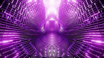 Violet rotated purple net vertical tunnel VJ loop background video