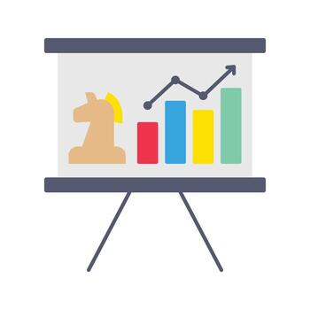 Single Icon Schemes. Perfect for Presentation, Website, apps, etc. Icon Flat Style vector