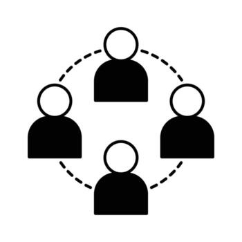 Single Icon Interaction. Perfect for Presentation, Website, apps, etc. Icon Mixed Style vector