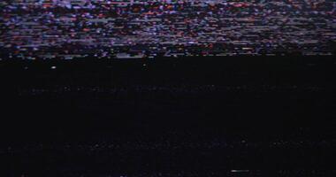 Retro Analog Distortion Effect Background Visual Static Noise video