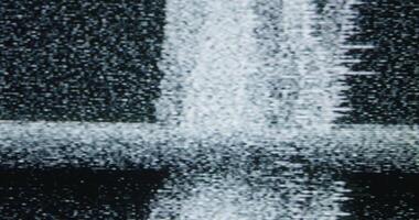 Glitch Analog Distortion Background Moving Noise Effect video