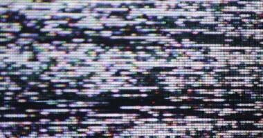 Analog Distortion Background Vintage Glitch Noise Effect video