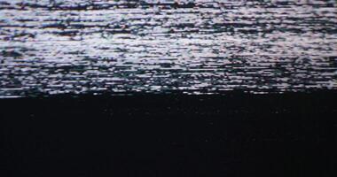 Retro Analog Distortion Background Noise Effect Visual video