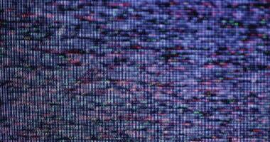 Retro Effect Analog Distortion Background Glitch Texture video