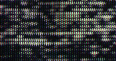 Analog Distortion Noise Background Visual TV Static Glitch video