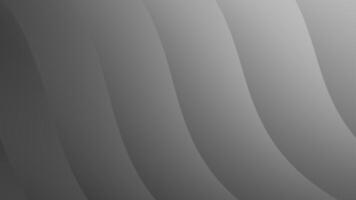 Grayscale Wavy Abstract Pattern Background video