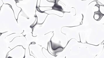 A white and black abstract background with many different shapes video