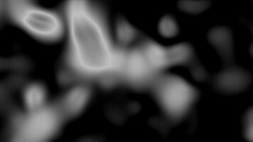 Black and White Organic Flow Abstract Background video