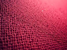 Crimson Burlap Texture A Deep Dive into Rich Woven Fabric photo