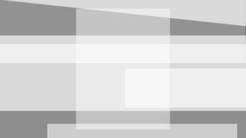 Transition Black and White Intro Digital Rendering video