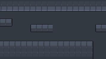 Pixel art game dungeon background animation. animation 8 bit suitable for games or apps video