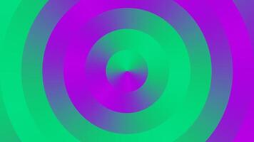 roxa e turquesa abstrato minimalista círculos fundo vj ciclo dentro 4k video