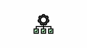 Workflow symbol -Workflow and project video