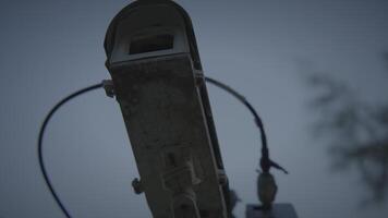 Professional Installation of Surveillance Cameras in an Outdoor Environment with Safety Features video