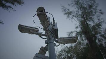 A Comprehensive Surveillance Camera System Overlooking a Beautiful Park Area for Security video