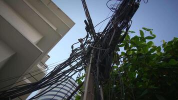 uma compreensivo Visão geral do a sobrecarga poder linhas e cabo sistemas dentro a urbano configuração video