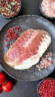rebanado jamón, carne, Cerdo o Turquía salchicha para emparedados video