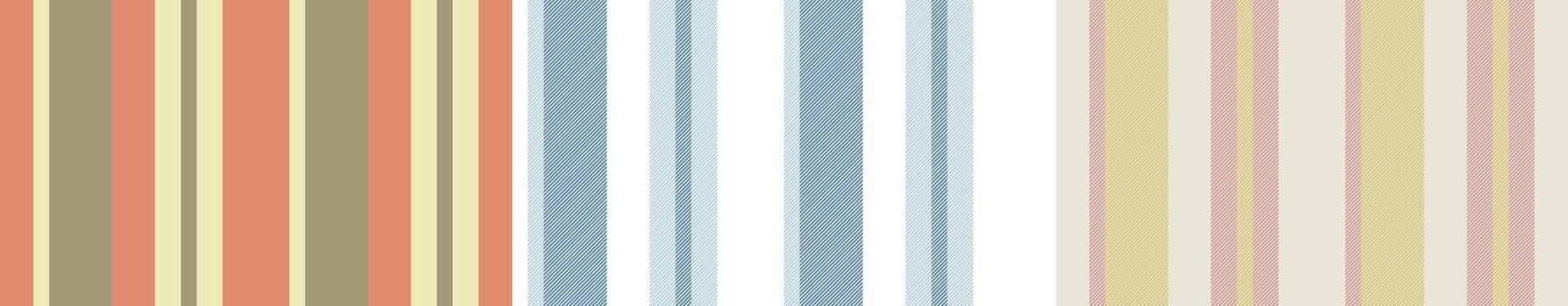 raya vertical modelo colocar. vertical y horizontal espina de pescado a rayas línea sin costura, para textil impresión. vector