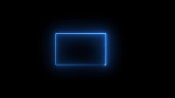 Ractungle pattern Neon video