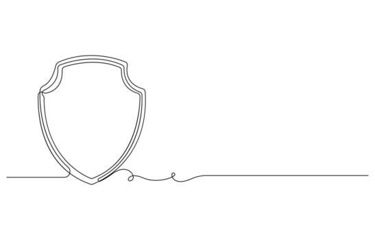 Shield with Checkmark Security and Verification Icon vector