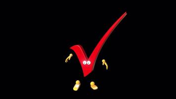 Correct Red Sign Danceing video