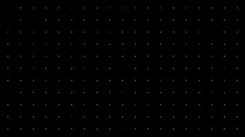 white dot pattern on black background video