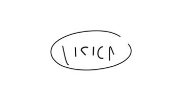 vision word handwritten with circle marking on white background video