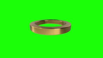 3d golden ring video